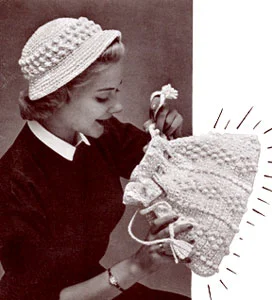 Crocheted Hat & Bag Pattern