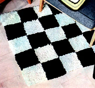 Checkerboard Rug Pattern