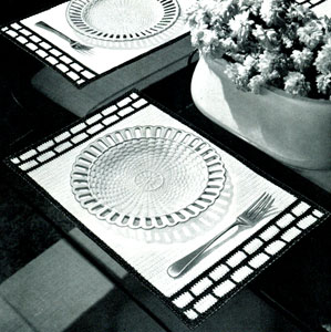 Border Place Mats Pattern
