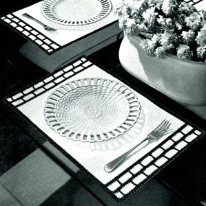 Border Place Mats Pattern