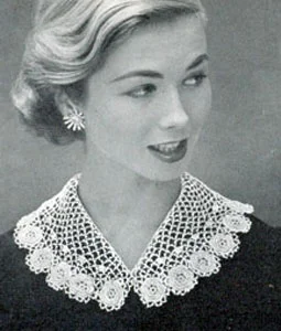 Irish Crocheted Collar Pattern