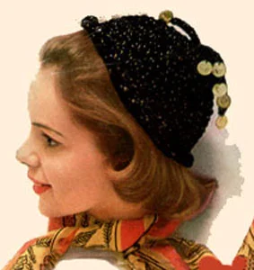 The Black and Gold Beanie Pattern