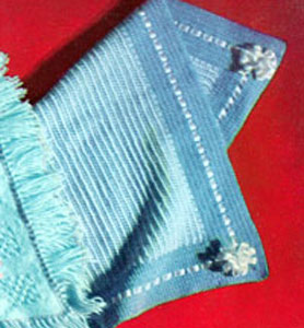 Crocheted Afghan Stitch Cover Pattern