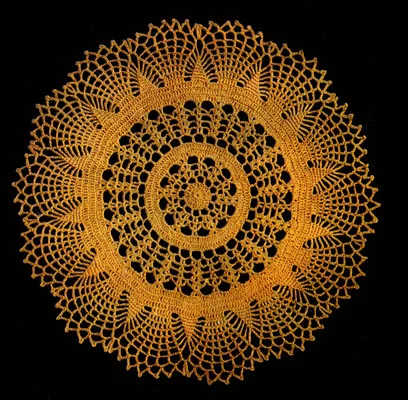 Gold Glory Doily Pattern