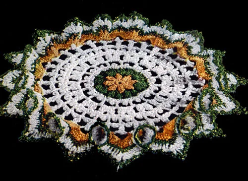 Pert Ruffle Doily Pattern