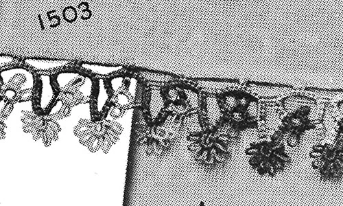 Tatted Edging Pattern #1503