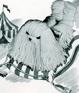 Fluffy Dog Pattern #1526
