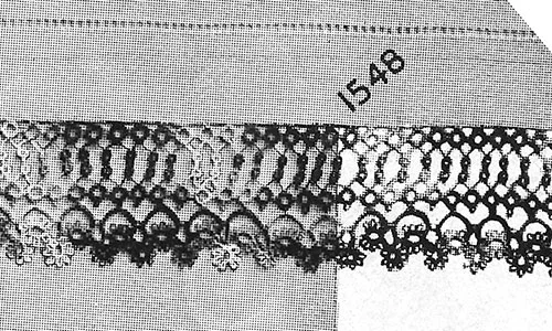 Marigold Tatting Edging Pattern #1548