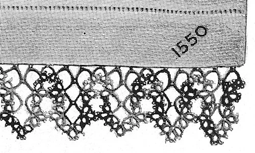 Shamrock Tatted Edging Pattern #1550