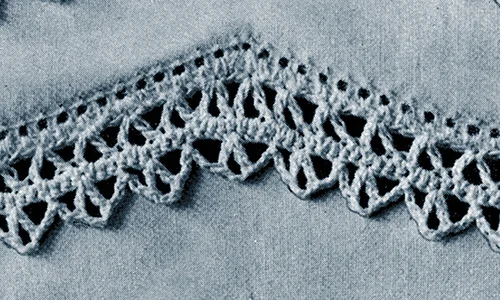 Trousseau Edging Pattern #1860