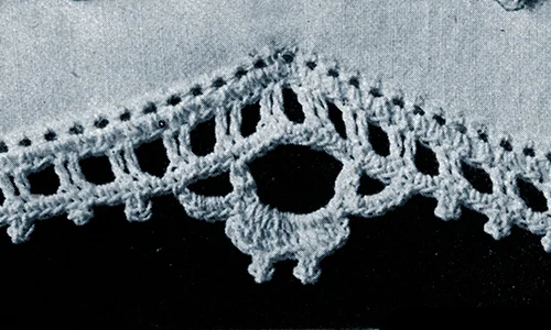 Trousseau Edging Pattern #1862