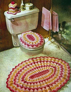 Ripple Bathroom Set Pattern