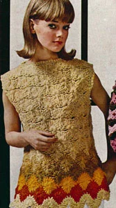 Cluster Stitch Shell Pattern