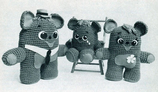 Three Little Bears Patterns