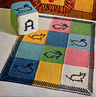 Block Pillow & Rug Patterns