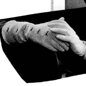 Crocheted Gloves Pattern #2104
