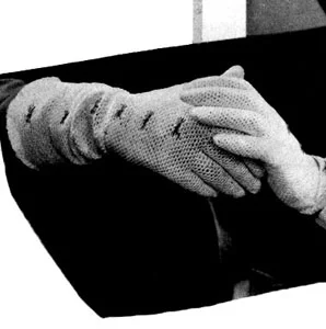 Crocheted Gloves Pattern #2104