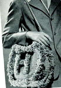 Initial Knitting Bag Pattern #2116