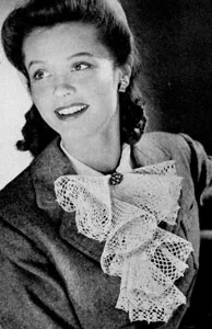 Irish Crochet Jabot Pattern #2118