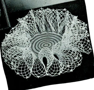 Ruffle Doily Pattern #2133