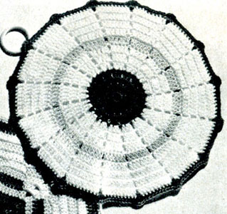 Round Pot Holder Pattern #2137