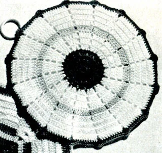 Round Pot Holder Pattern #2137