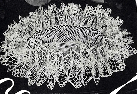 Ruffle Doily Pattern #2201
