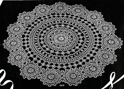 Tatted Doily Pattern #2210