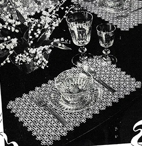 Luncheon Set Pattern #2213