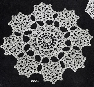 Clover Leaf Doily Pattern #2223