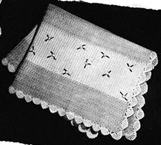 Crocheted Baby Afghan Pattern
