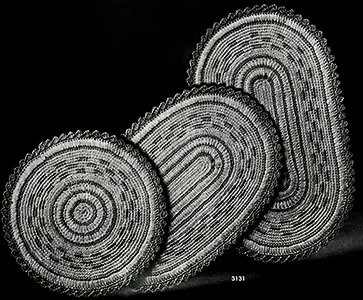 Hot Plate Mats Pattern #3131