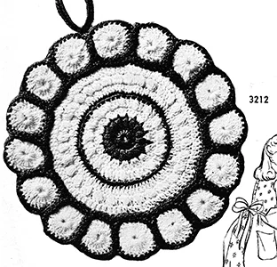 Potholder Pattern #3212