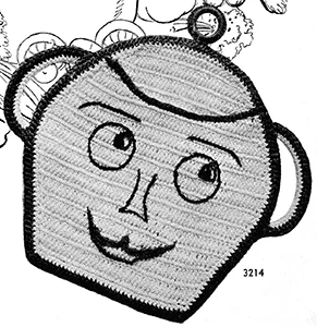 Kettle Potholder Pattern #3214