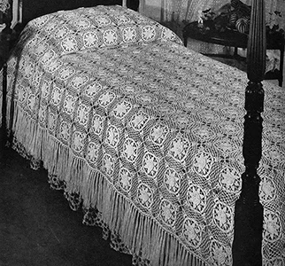 Louisiana Bayou Bedspread Pattern #3406