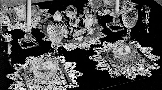 Pineapple Doily Pattern #4410