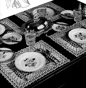 Luncheon Set Pattern #4504