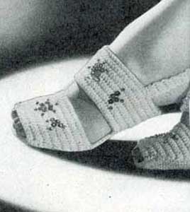 Double Strap Sandals Pattern #4713