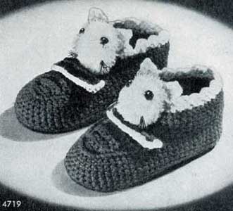 Puss in Boots Slippers Pattern | No. 4719