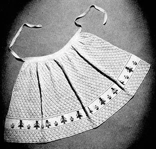 Embroidered Apron Pattern