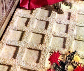 Sculptured Block Rug Pattern #5101