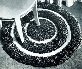 Ring Around 'o Loops Rug Pattern #5111
