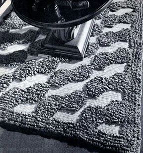 Two Tone Modern Rug Pattern #5112