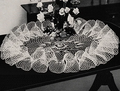 Victorian Ruffle Doily Pattern #5902