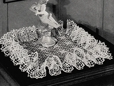 Square Ruffle Doily Pattern #5904
