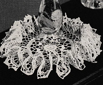 Shaded Ruffle Doily Pattern #5909