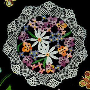 Flower Bouquet Doily Pattern