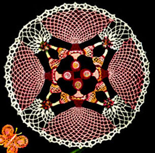Cameo Girl Doily Pattern