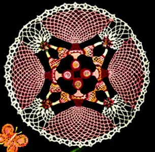 Cameo Girl Doily Pattern