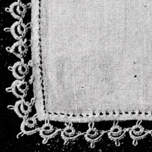 Dainty Tatted Edging Pattern #705